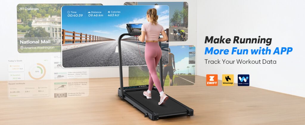 Cardirun incline treadmill data tracking
