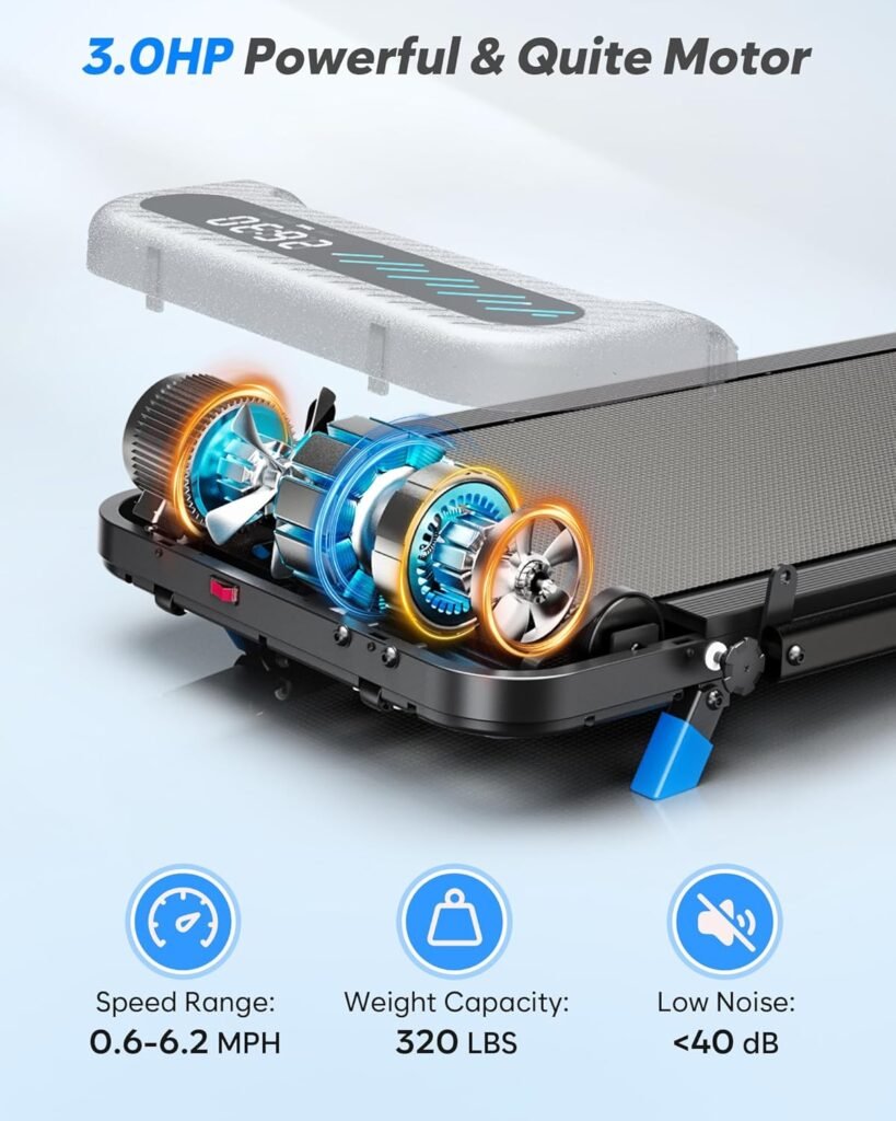 Cardirun treadmill in a home office